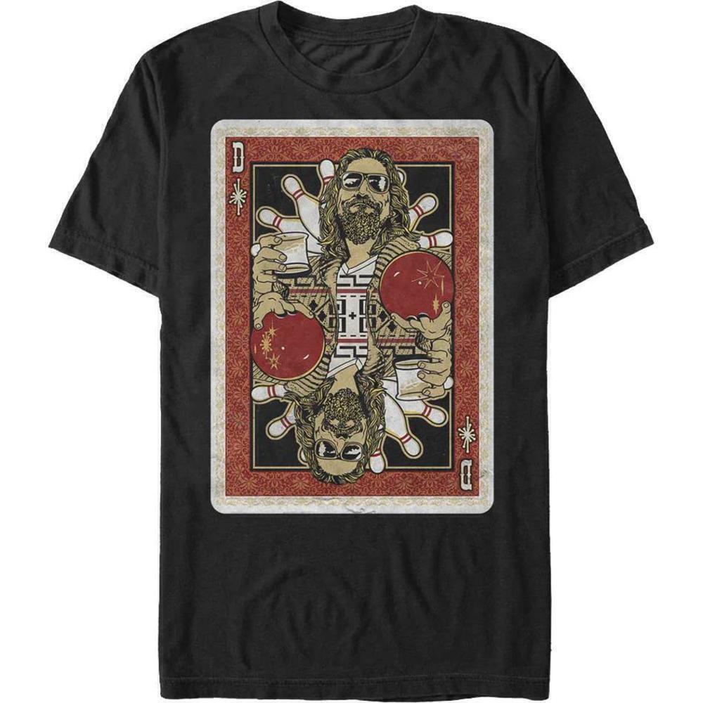 The Big Lebowski Dude Playing Card Cult Movie Unisex T-Shirt